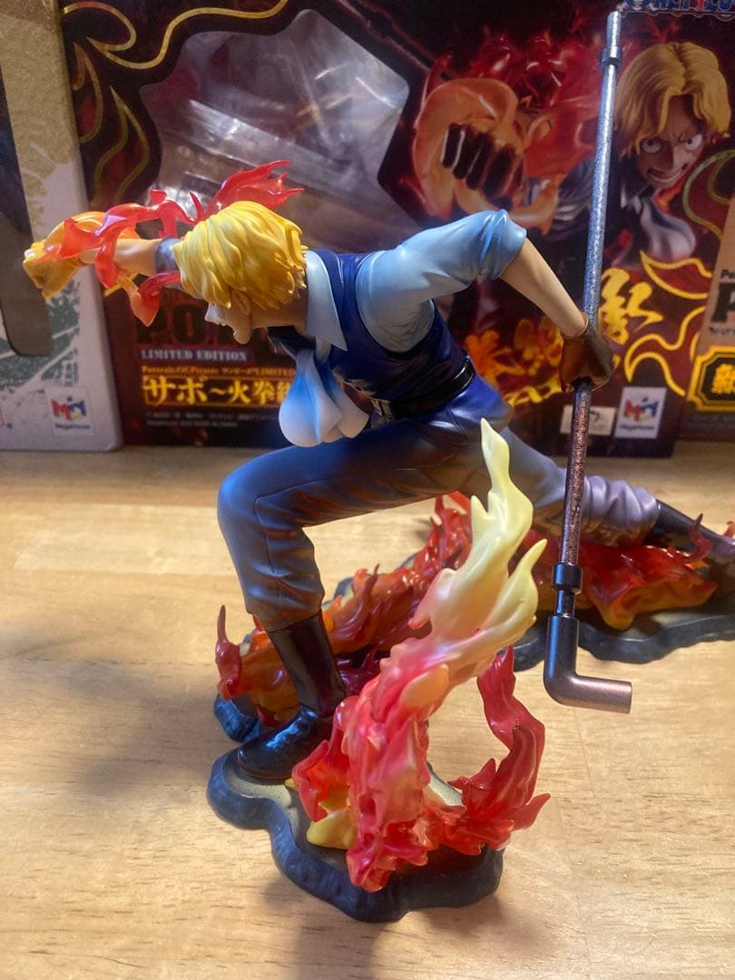 美品】ワンピース POP エース15th LIMITED サボ 火拳継承 - メルカリ