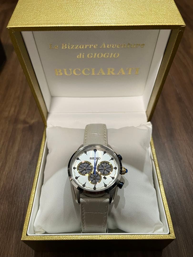 SEIKO スピリット × ジョジョの奇妙な冒険 ブチャラティ SBPY101 2026年最新】seiko ブチャラティの人気アイテム - メルカリ