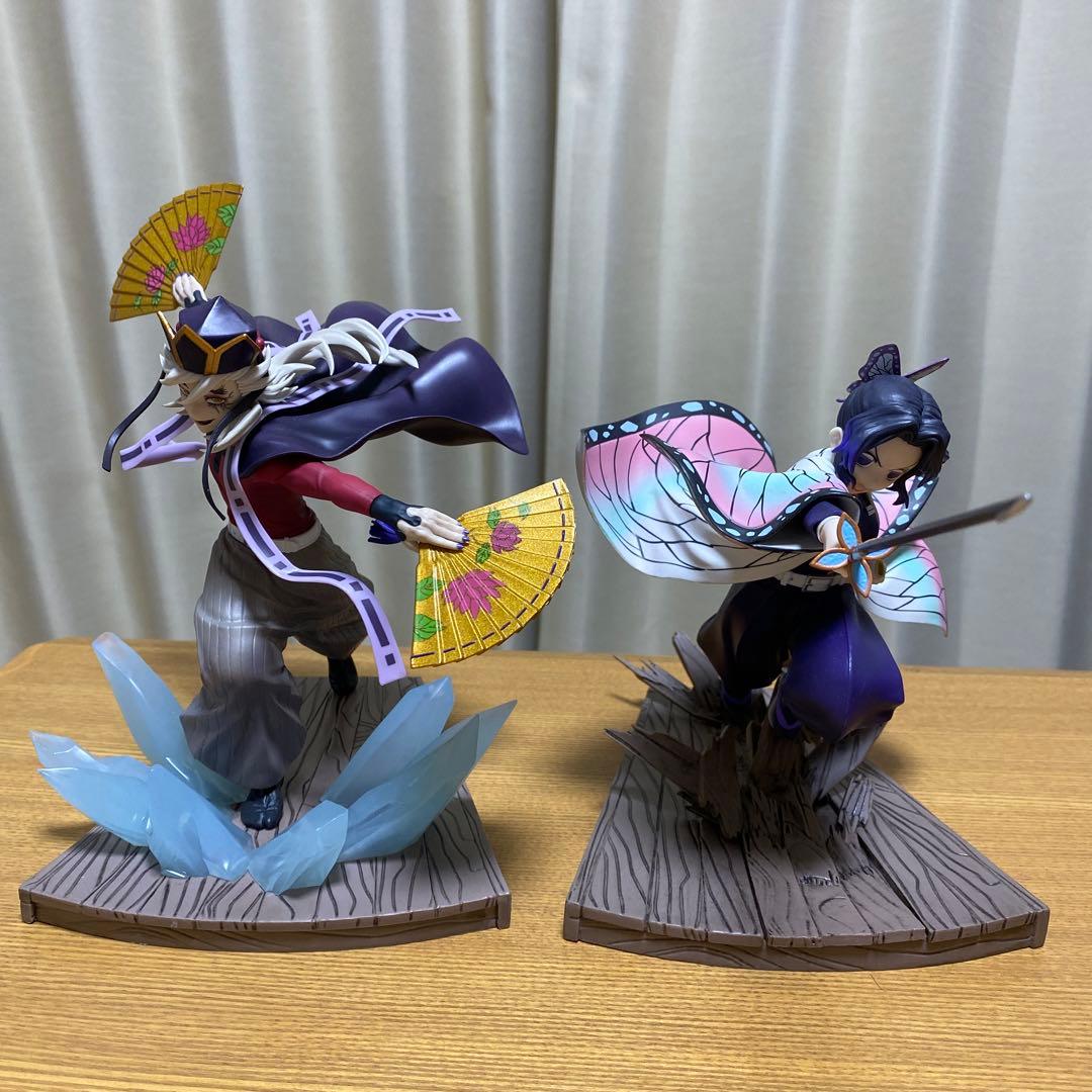 一番くじ　鬼滅の刃　A賞　胡蝶しのぶ　ラストワン賞　童磨　フィギュア　姉の仇