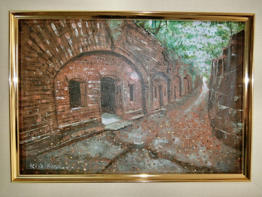 【ART】石川佳図真筆(友ヶ島)サムホール