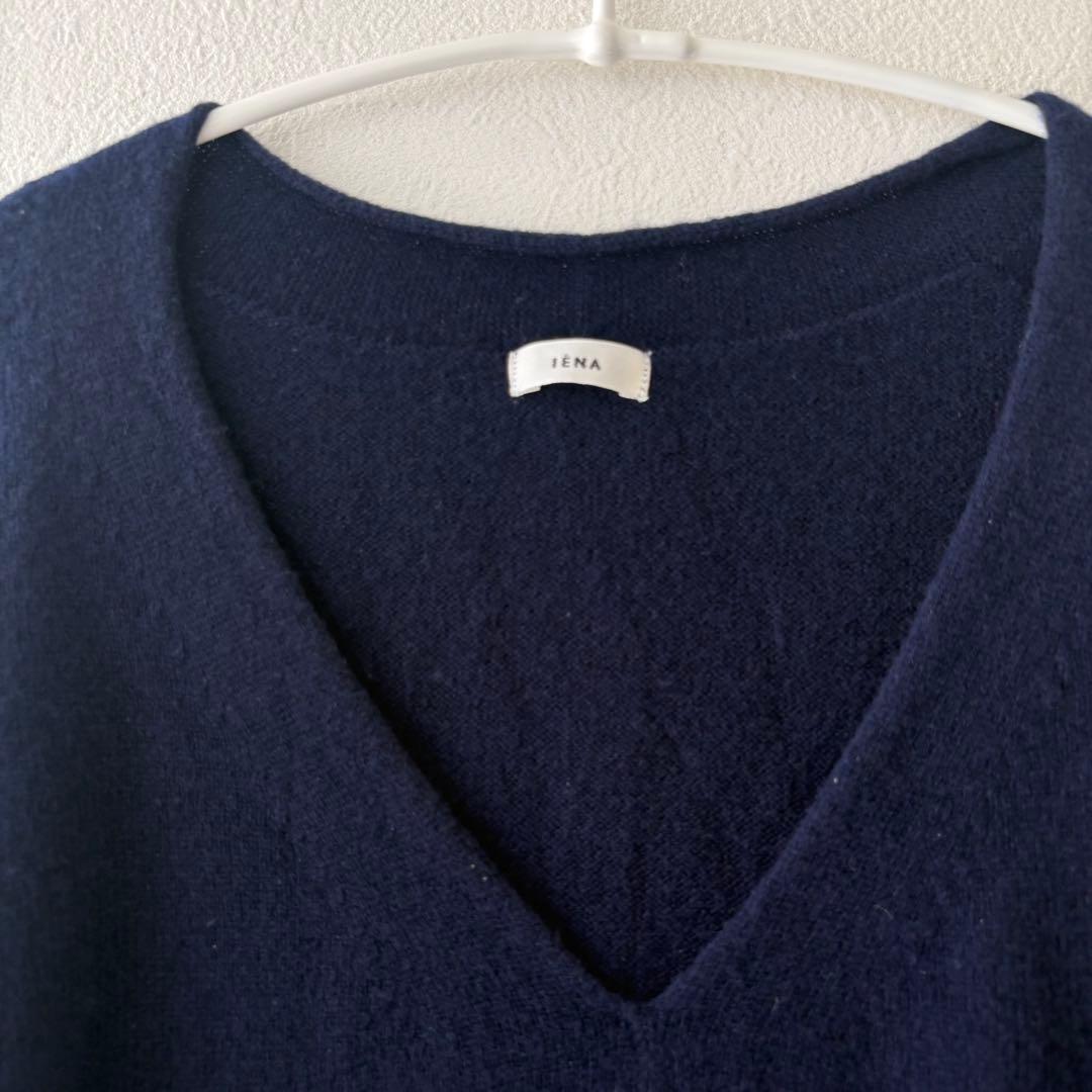 IENA 24AW 《追加2》Fineニュージーウールニュアンス Vプルオーバー