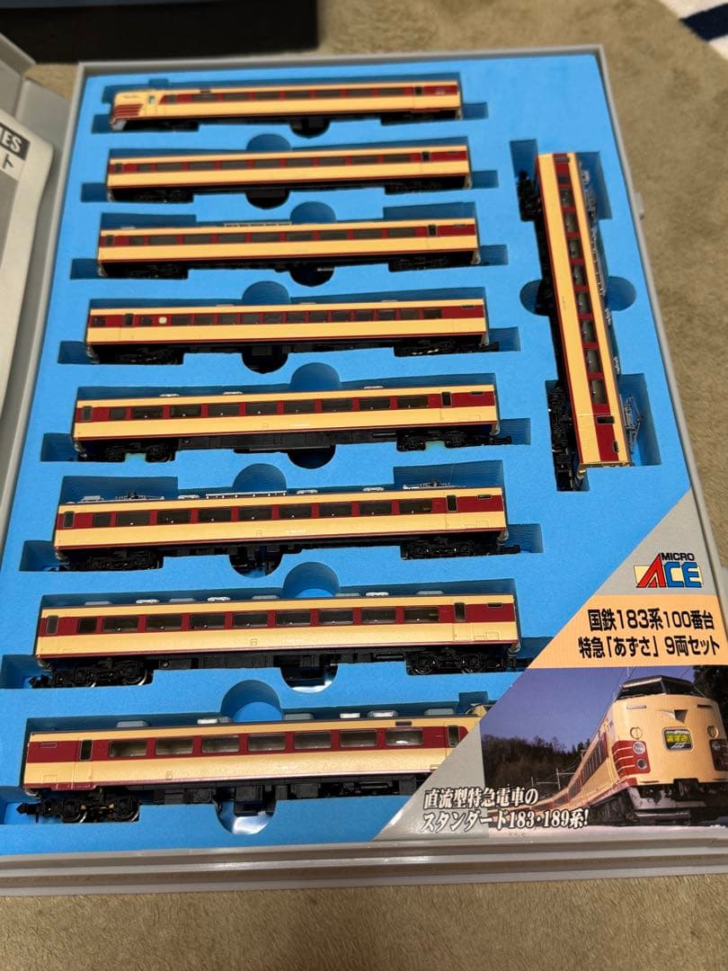 マイクロエース　A0571 JNR 183系100番台　特急あずさ　M18編成 マイクロエース A0571 JNR 183系100番台 特急あずさ M18編成