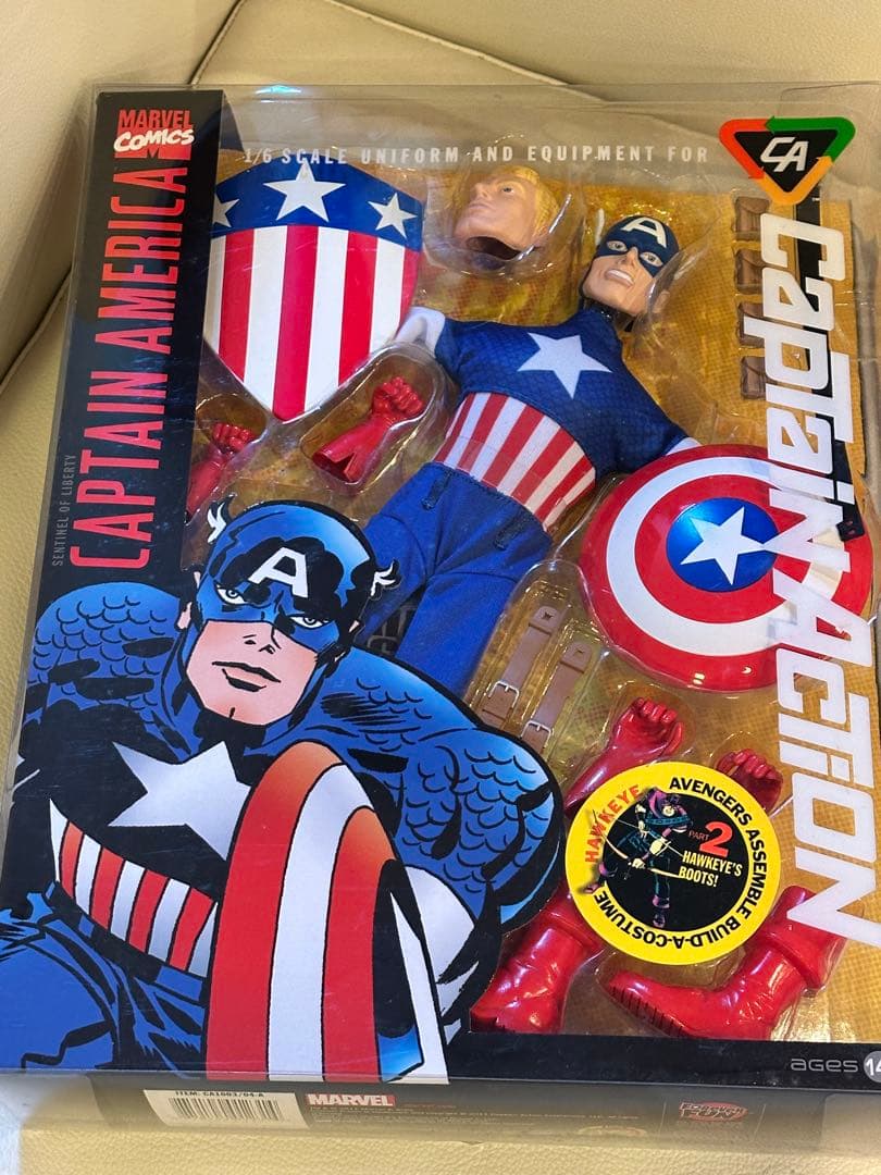 絶版品　キャプテンアクション　1/6 コスチューム　　　　　キャプテンアメリカ