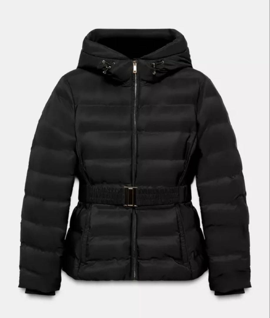 ZARA スリムフィットショートダウンジャケット　M