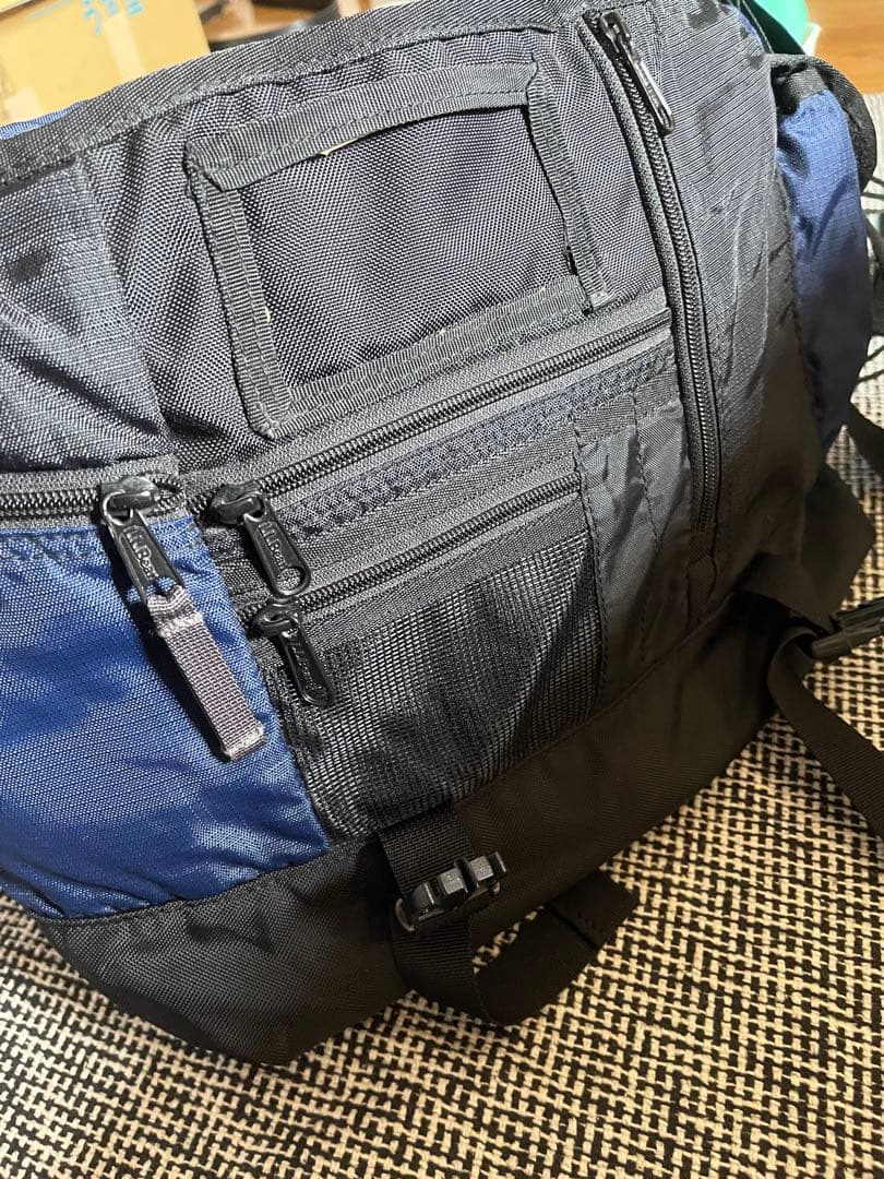 90s LL.bean ショルダーバッグ Y2K メッセンジャーバッグ ナイロン