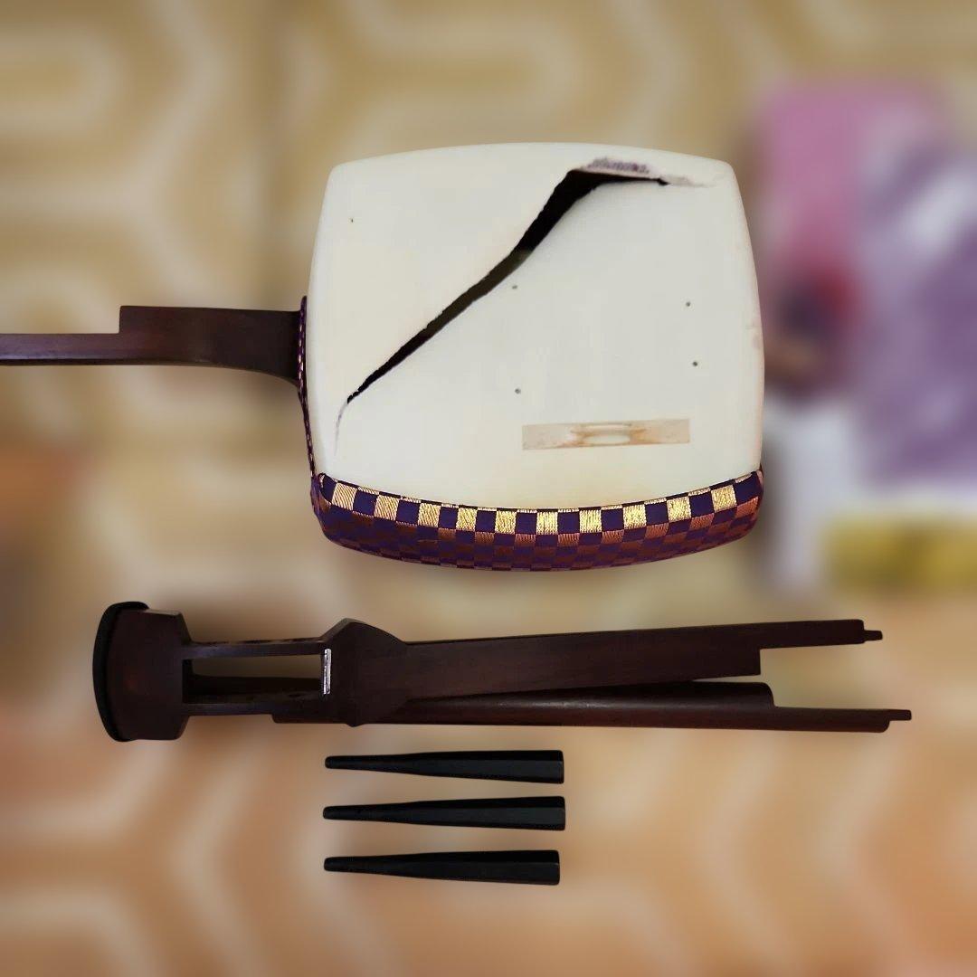 邦楽三味線　紅木　日本舞踊長唄用