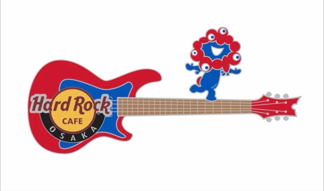 【限定】　ミャクミャク　ピンバッジ　コラボ　ハードロックカフェ　ピンズ　万博