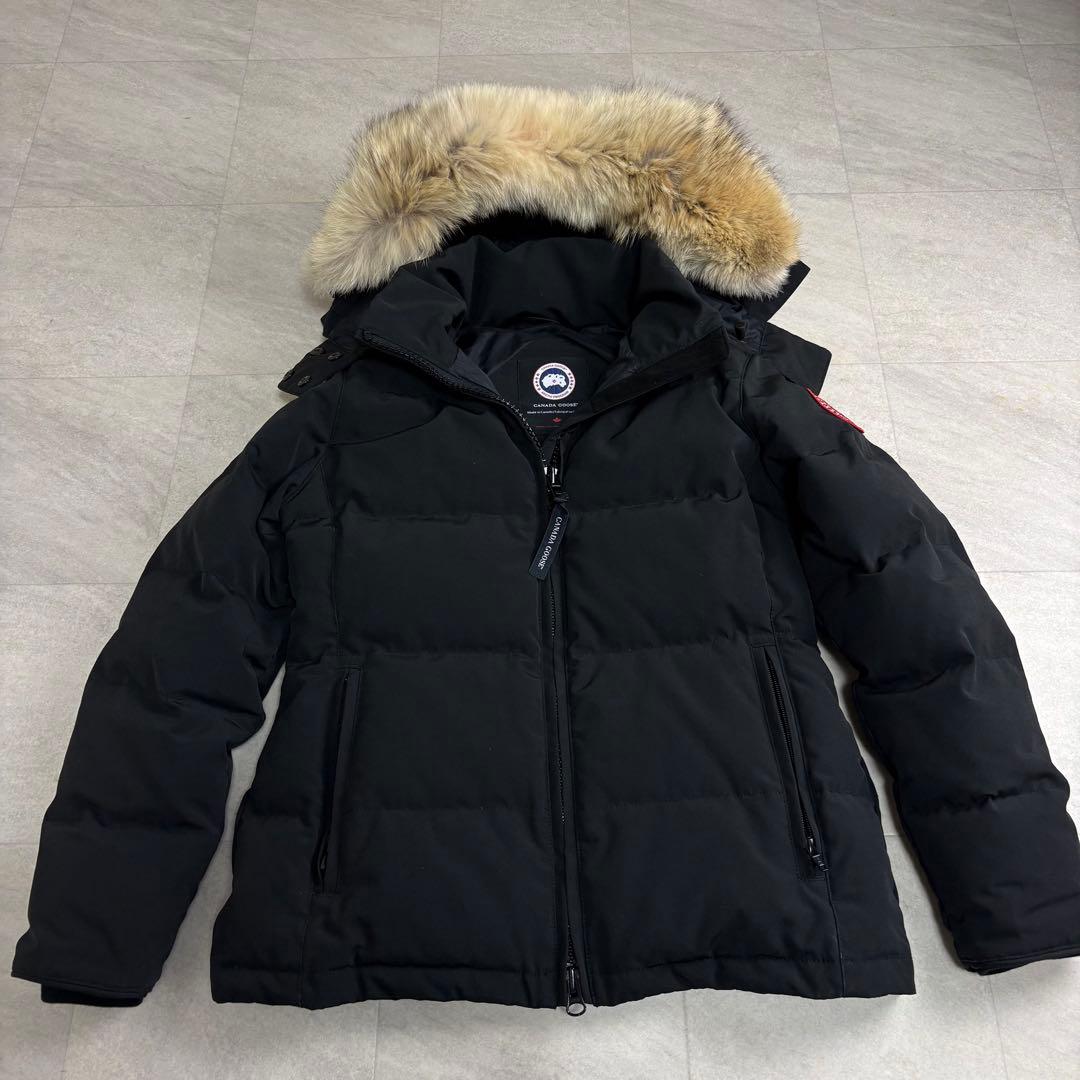 ２つ購入必須極美品 カナダグース チェルシーパーカー ブラック ダウンジャケット