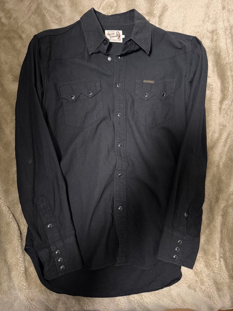 【今日まで】野口強×HYSTERIC/RABBIT LUCK刺繍 長袖ウエスタン