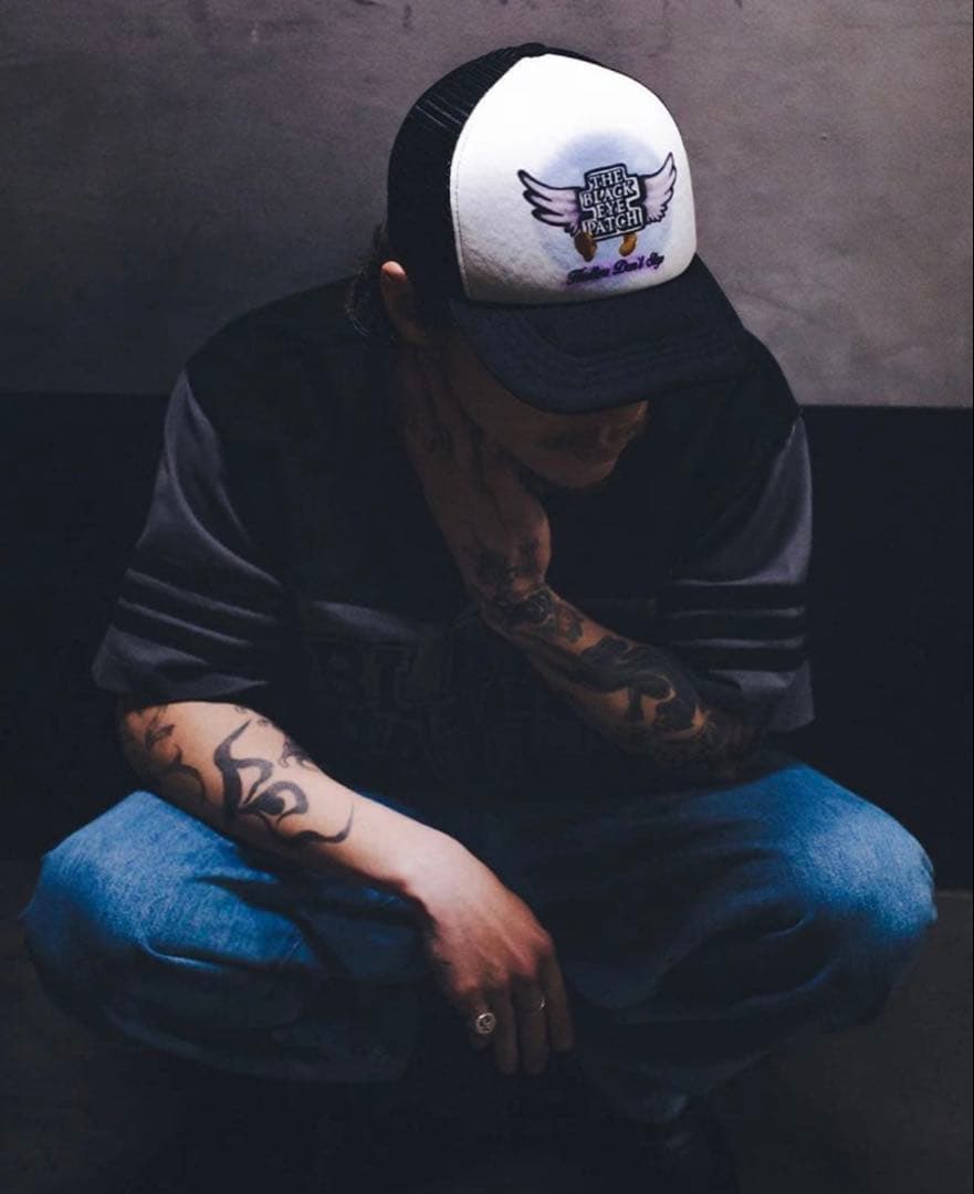 THE BLACK EYE PATCH メッシュキャップ - メルカリ