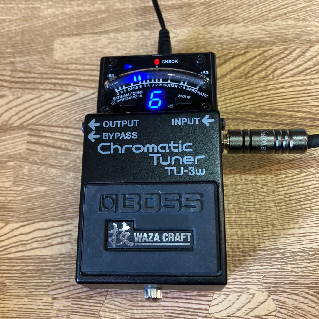 BOSS クロマチックチューナー TU-3W 楽天市場】BOSS クロマチックチューナー TU-3W Chromatic Tuner ボス