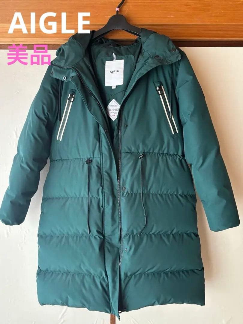 美品　エーグル　ダウンジャケット