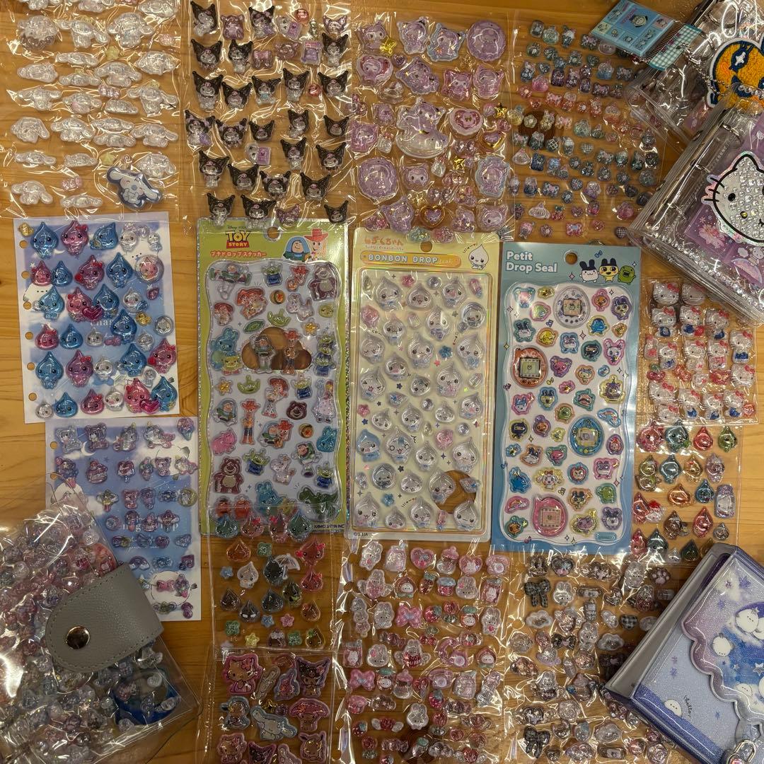 ボンボンドロップシール サンリオトイストーリ - たまごっち 35種シールセット