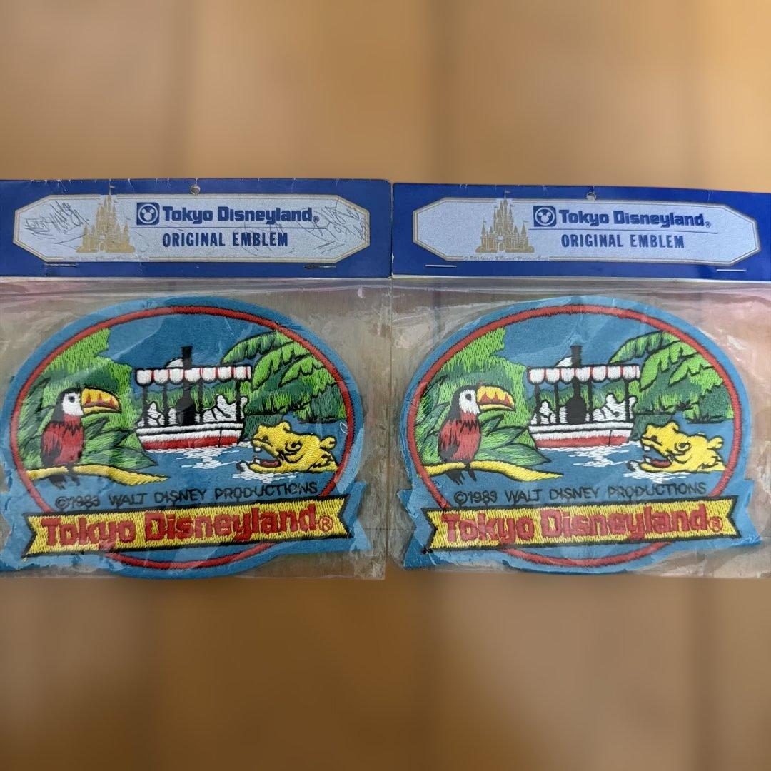 東京ディズニーランド　エンブレム　1983年開演 昭和映像アーカイブ】東京ディズニーランド開園前の舞台裏から開園初日