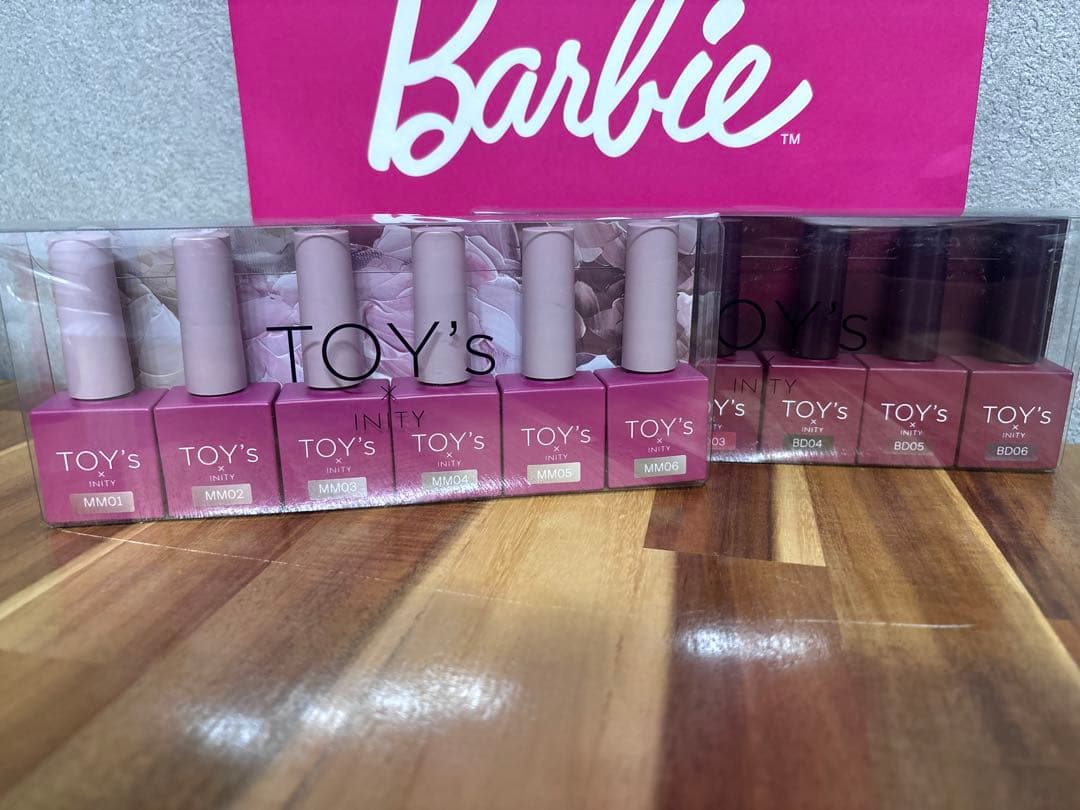 先行販売 ジェルネイルおまけ　モナムール　新品未使用　トイズバイアイニティ 楽天市場】TOY's × INITY モナムールマグ 7ml 6色セット T-MM01~06