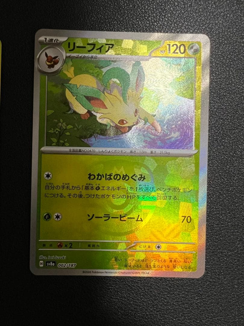 リーフィアex SAR マスターボールミラー テラスタルフェスex - メルカリ