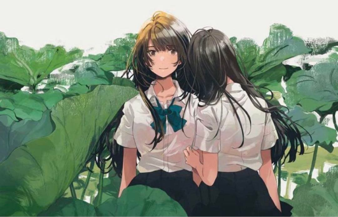 フライ 個展「あなた」 蓮の花 直筆サイン入り 複製原画 A3