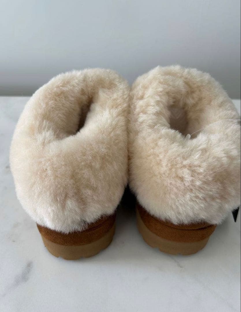 新品 UGG エクスプレス ムートンブーツ 厚底 EU38 - メルカリ