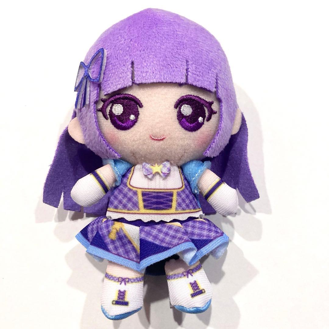 アイカツ 氷上スミレ おすわりボールチェーンマスコット ぬいぐるみ