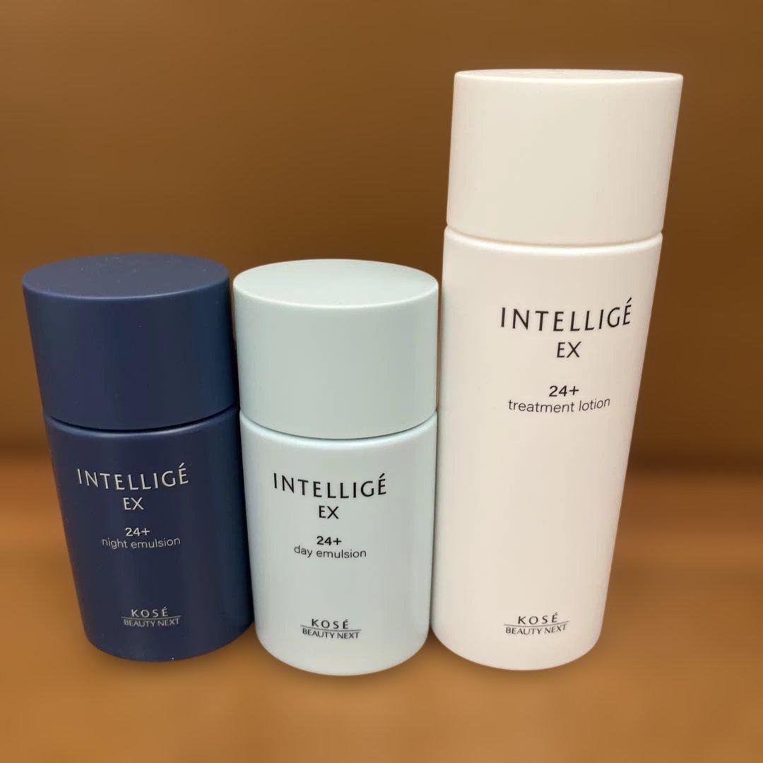 INTELLIGÉ EX 24+ 化粧水　乳液3点セット