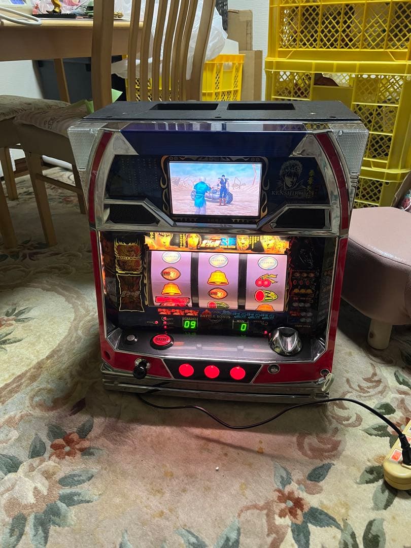 小型改造　卓上パチスロ　北斗の拳SE 4号機　実機 北斗の拳SE スロット実機 4号機 【激レア•モードチェッカー付き