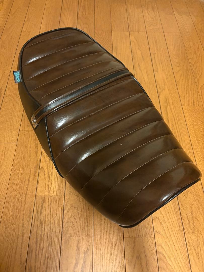 GSX400インパルス用　前期　オオカワシート　タックロール　ブラウン