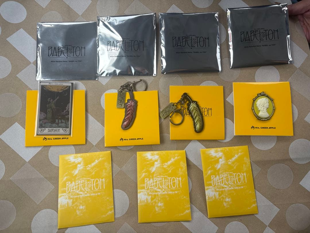 Mrs. GREEN APPLE バベルの塔グッズセット