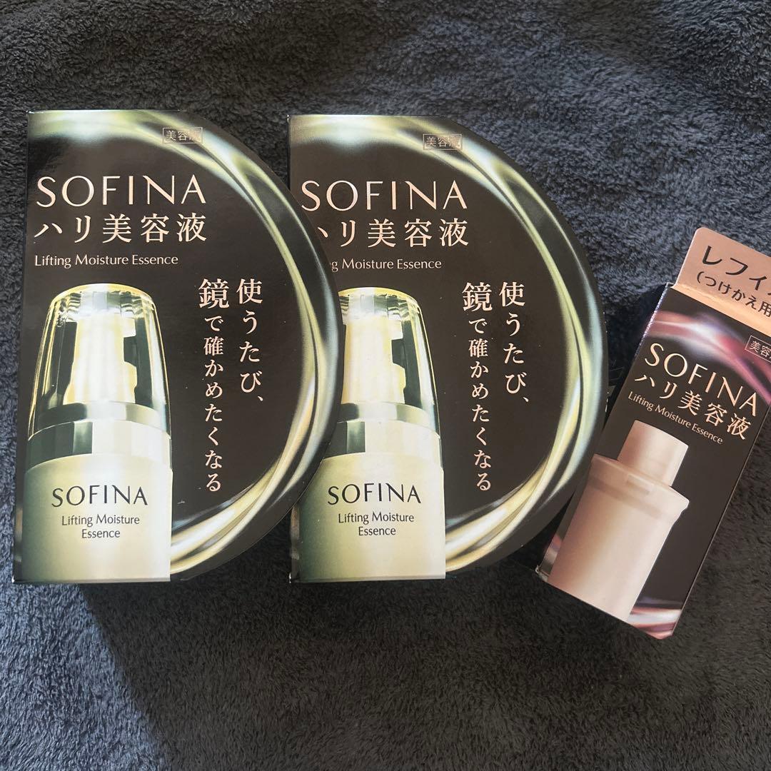 SOFINA ハリ美容液 モイストリフト美容液 本体×2　レフィル×1