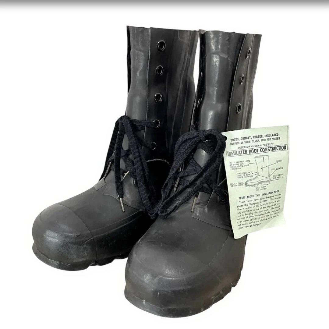 アメリカ軍 実物 ミッキーマウスブーツ 7W デッドストック バニーブーツ ③