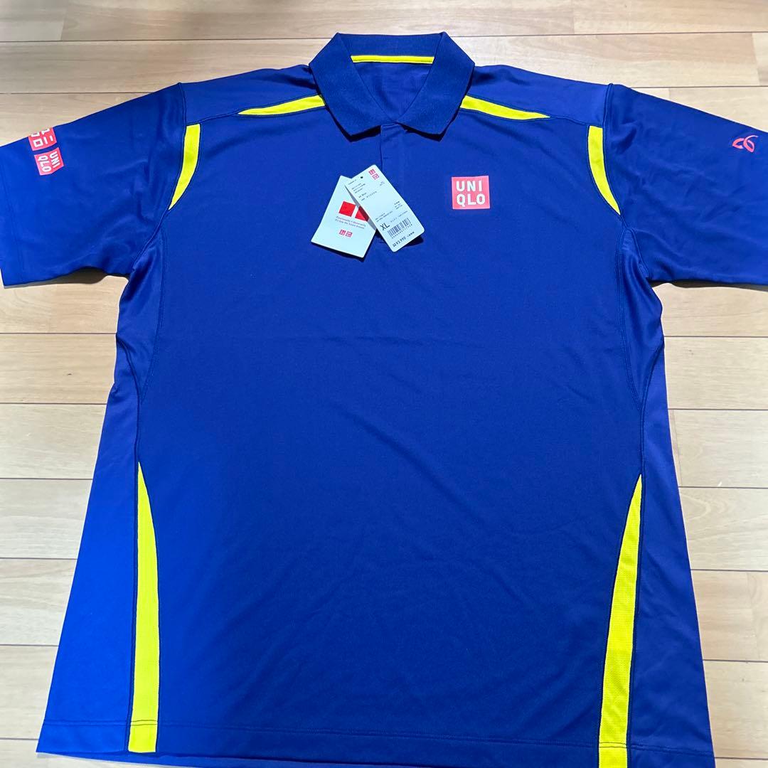 2016年 全豪オープン ジョコビッチ 着用モデル　テニスウェア　XL 楽天市場】ジョコビッチ【全仏オープンモデル※全豪オープンは青い