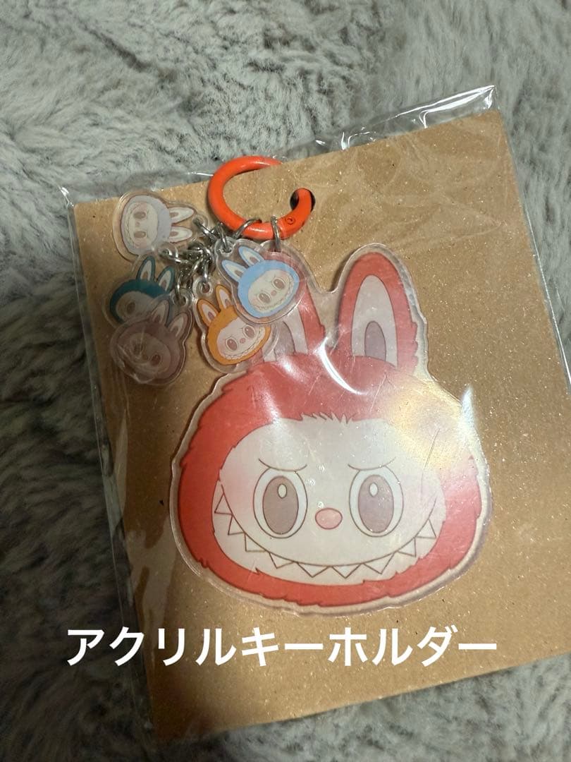 Labubuアクリル ストラップ キーホルダー