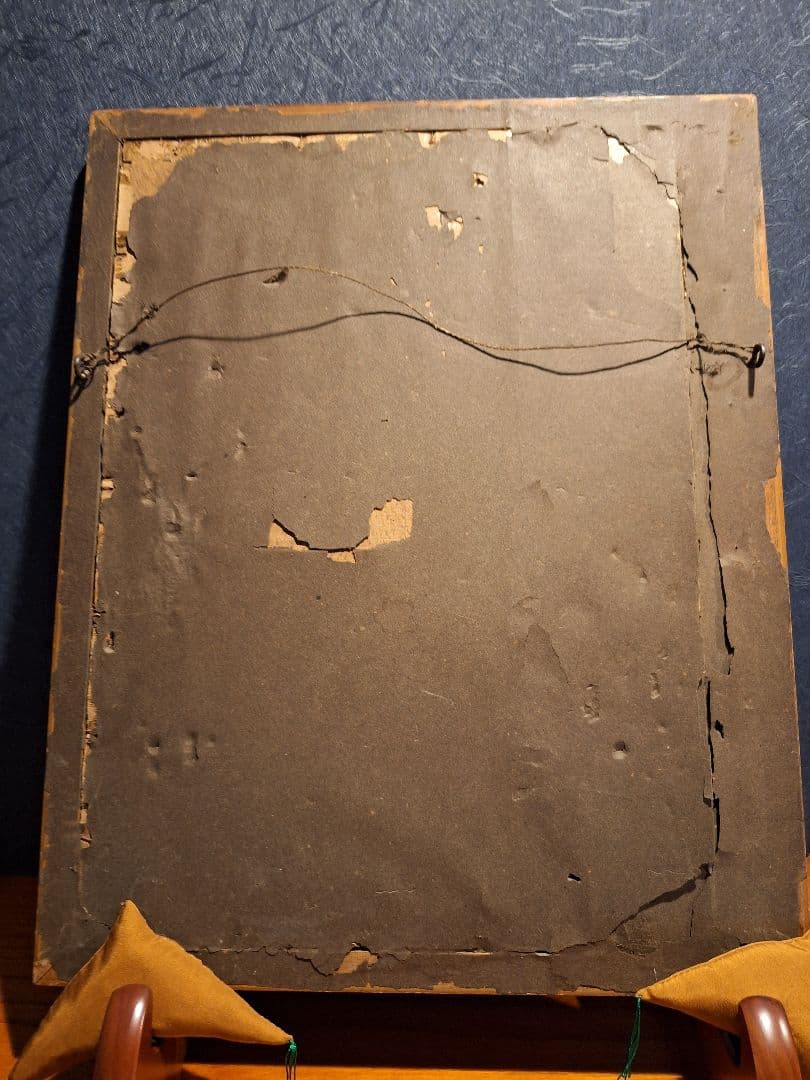 ロバートFブルムの木版画女性の肖像「The Musmee」サイン入1891年明治