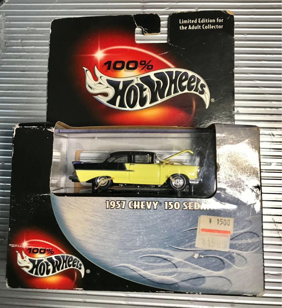 100% HotWheels 1957 CHEVY 150 SEDAN - メルカリ