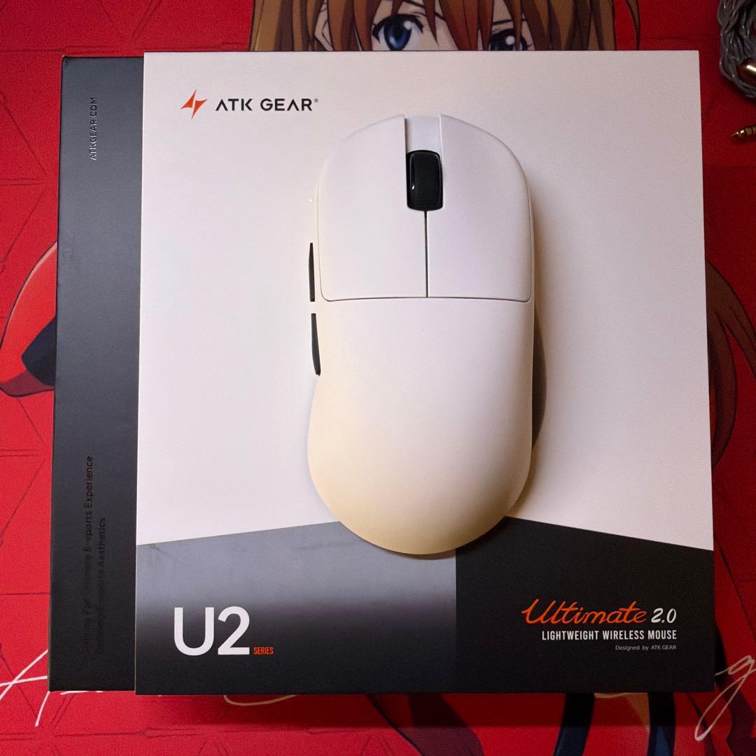 マウス・トラックボール ATK GEAR U2 V2 Ultimate White