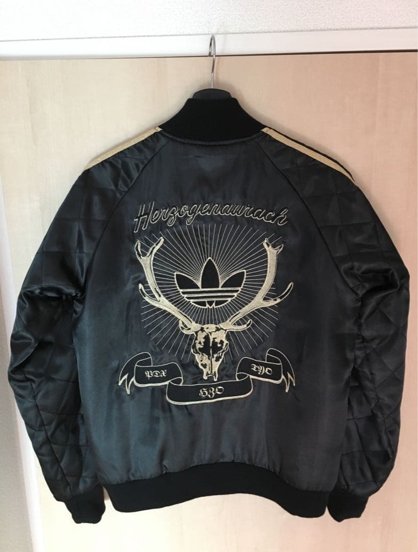 堂本剛着用】adidas スカジャン スカルボーン KinKi Kids - メルカリ