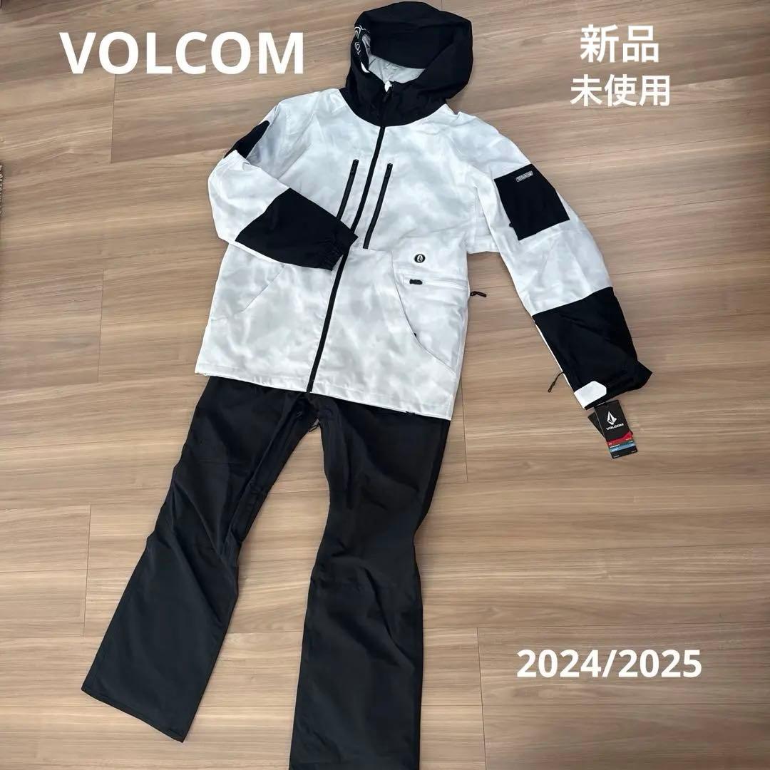 新品　VOLCOM ウェア　スノー　上下セット　Lサイズ　2025 セットアップ