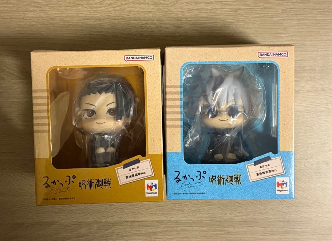 るかっぷ 呪術廻戦 高専ver. 五条悟・夏油傑 2体セット るかっぷ 呪術廻戦 五条悟＆夏油傑 沖縄ver. セット【限定座布団付き