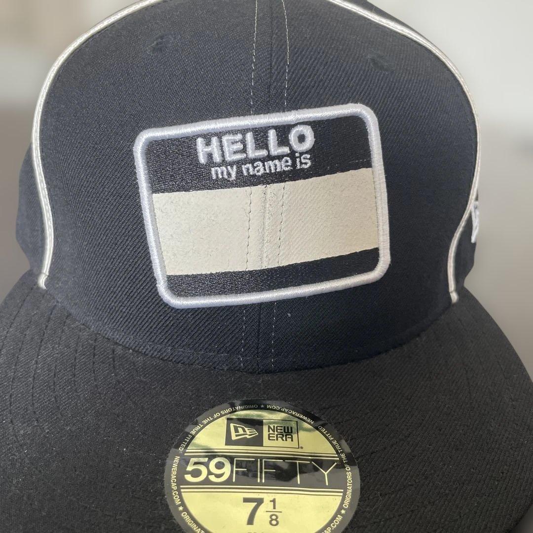 New Era 59FIFTY HELLO my name is 7 1/8 - メルカリ