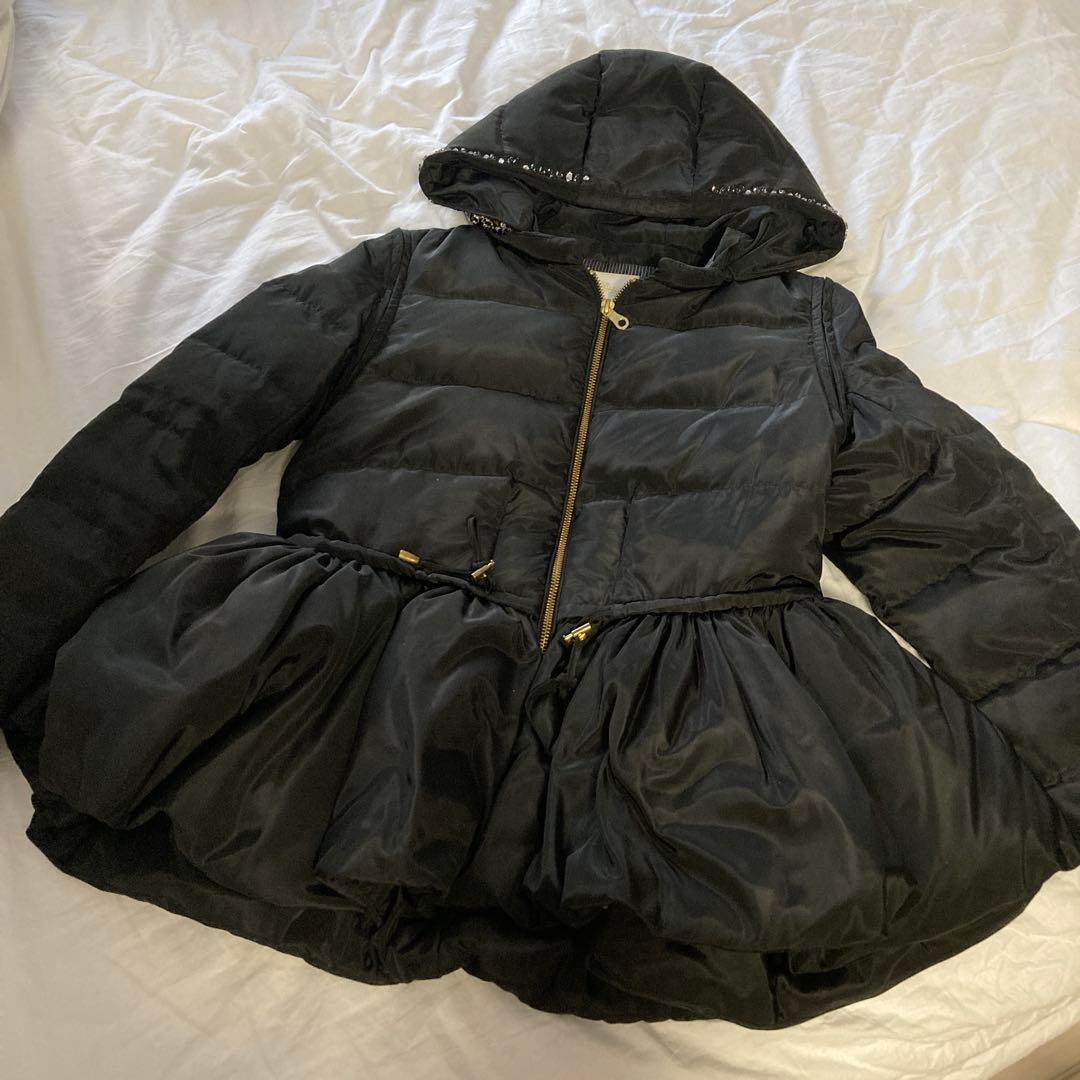 チェスティ Chesty ダウン　ビジュー ペプラム