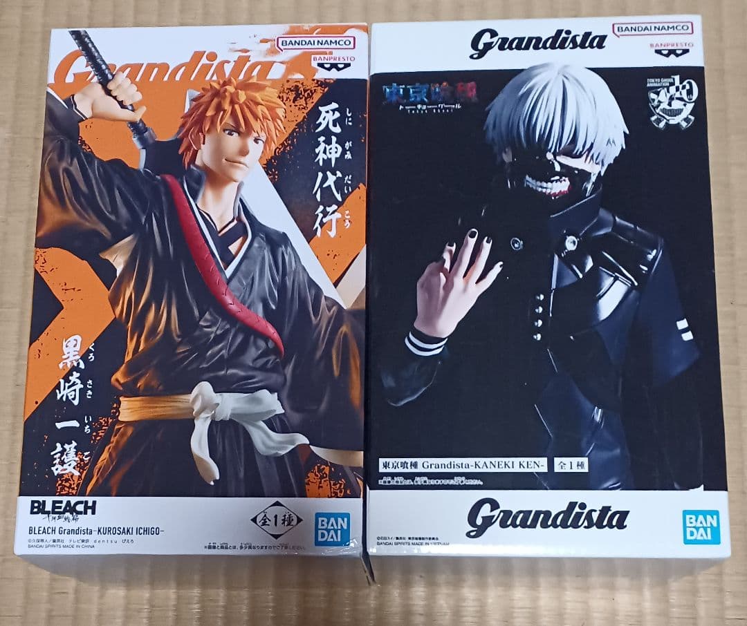 grandista BLEACH 黒崎一護 東京グール 金木研 フィギュア - メルカリ