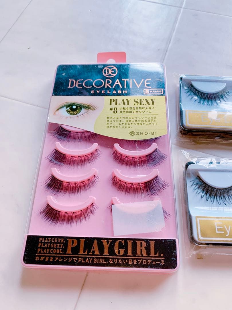 DECORATIVE PLAYGIRL 平成 つけまつげ つけま ギャル - メルカリ