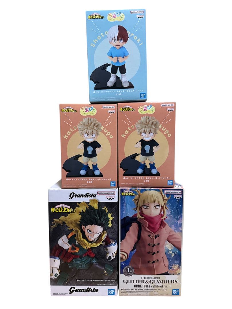 【未開封】僕のヒーローアカデミア フィギュア 5点セット ヒロアカ フィギュア 5個セット - メルカリ