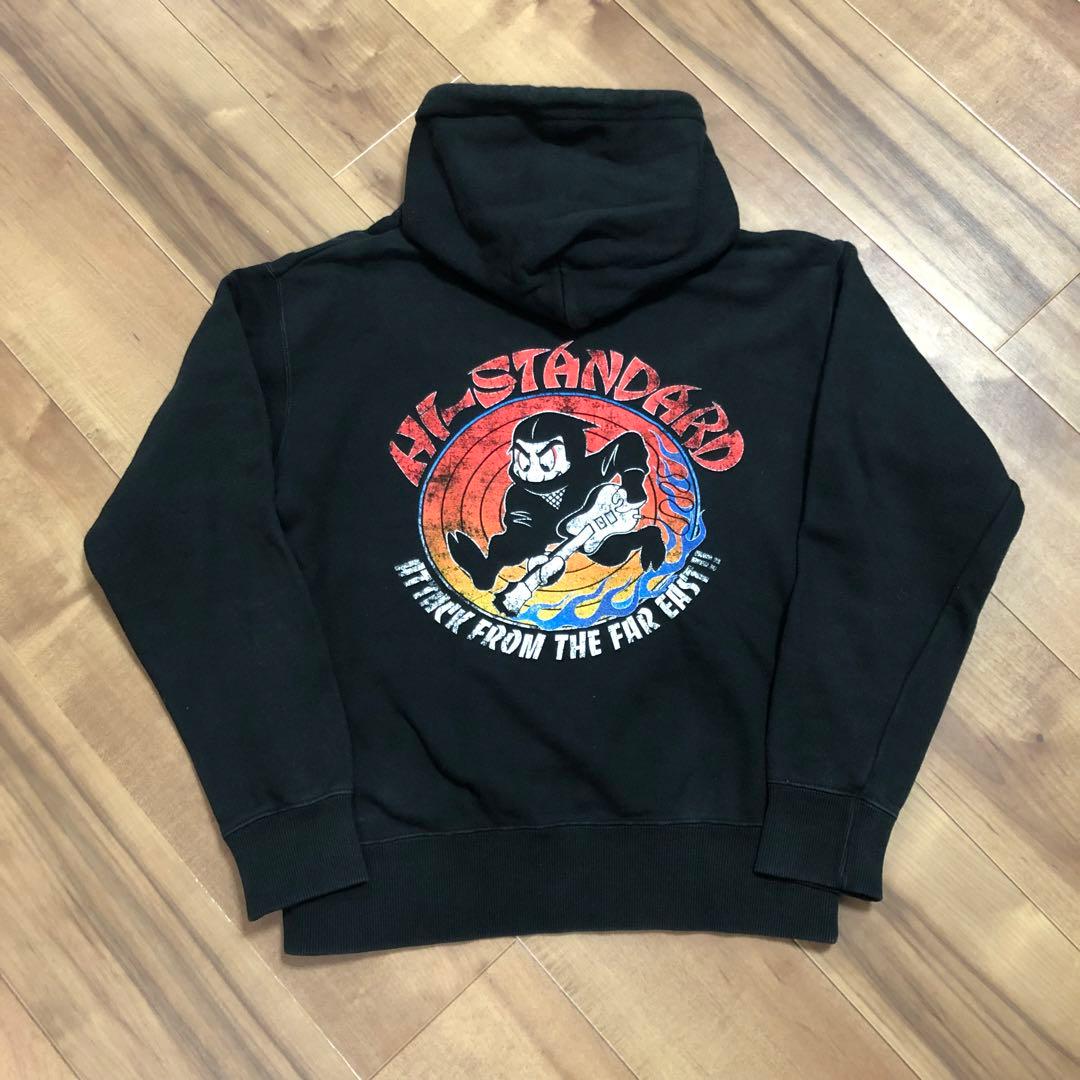 Hi-STANDARD ハイスタ 忍者 パーカー ハイスタンダード 横山健 - メルカリ