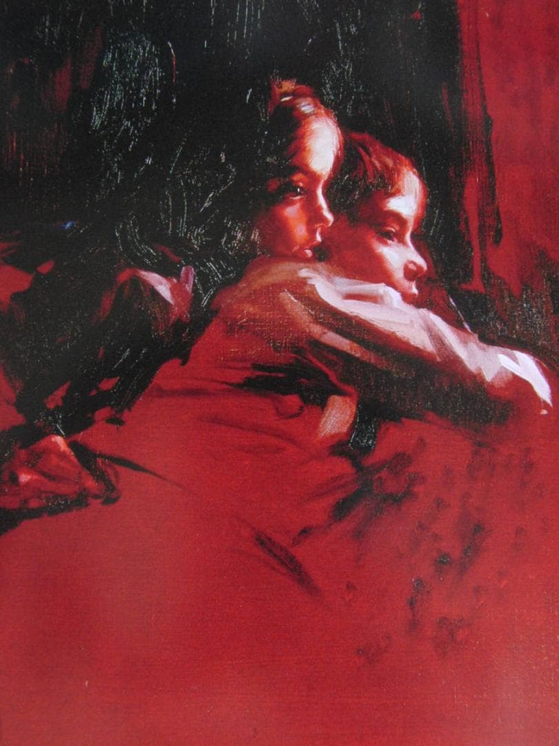 J.トレンツ・リャド、【オリバー＆マリア】、希少な額装用画集より