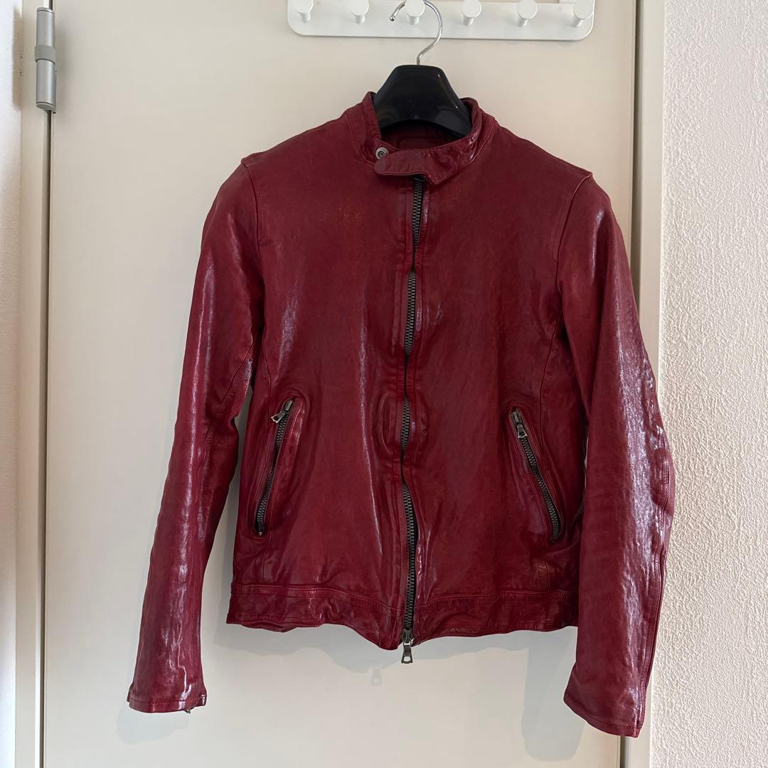 バックラッシュシュレザージャケット　S