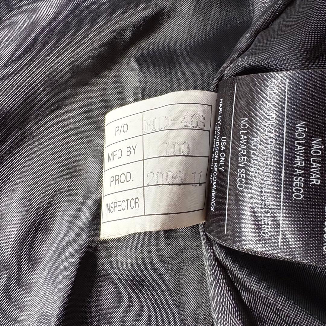 定価11.8 ハーレーダビッドソン スカルウィング刺繍 ダブルライダース