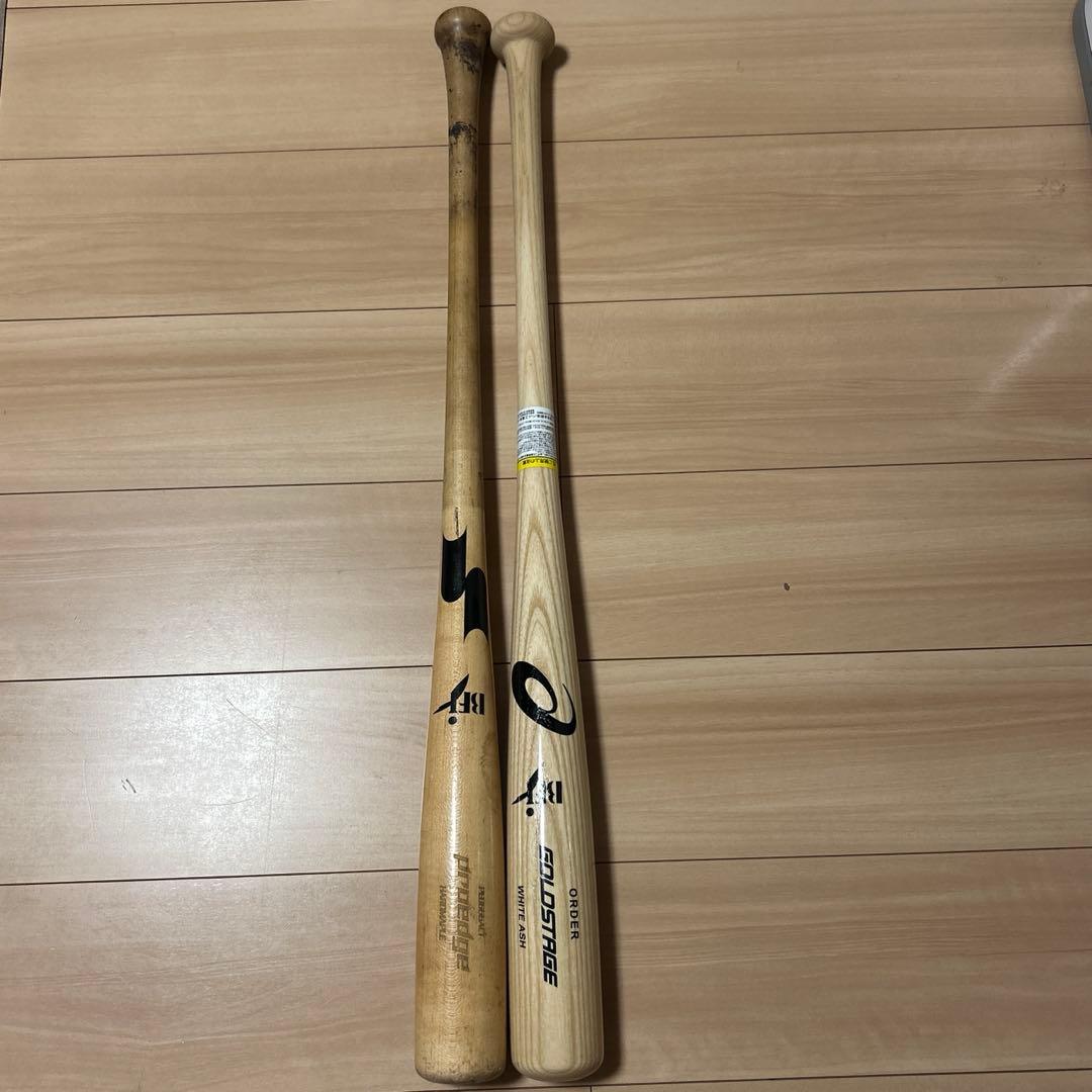 ・SSK proedge ・asics GOLDSTAGE 木製バット(硬式用)