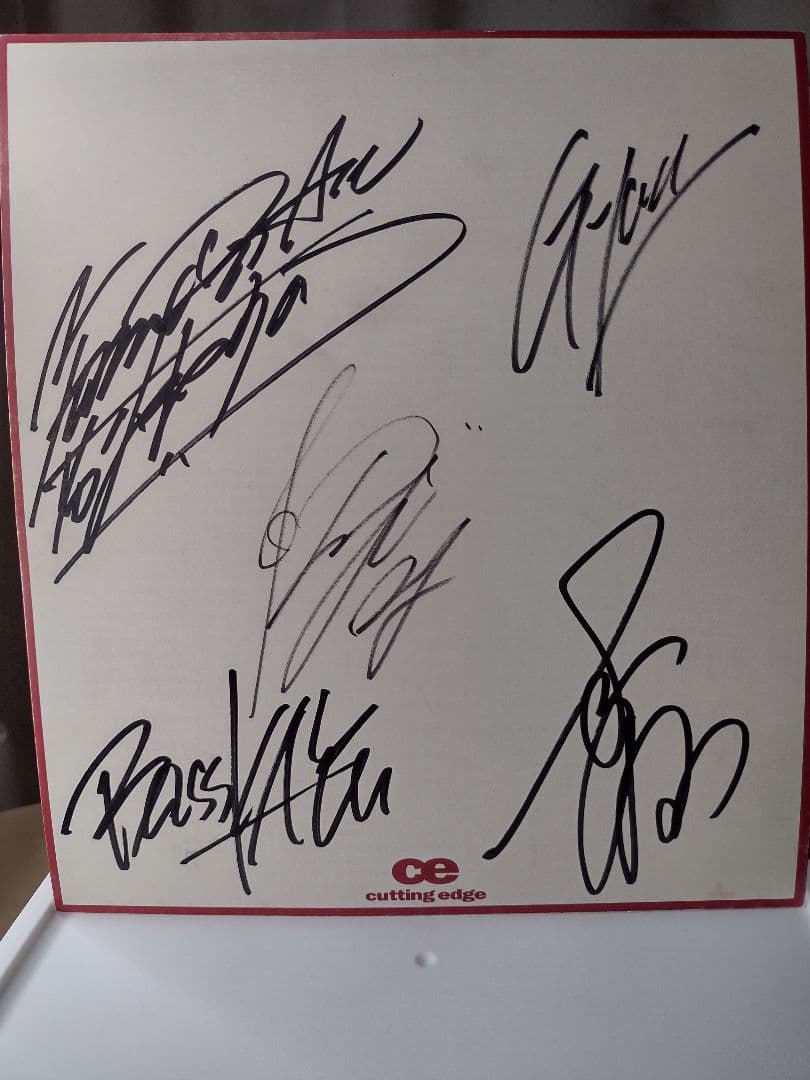 Janne Da Arc サイン色紙 ジャンヌダルク - メルカリ