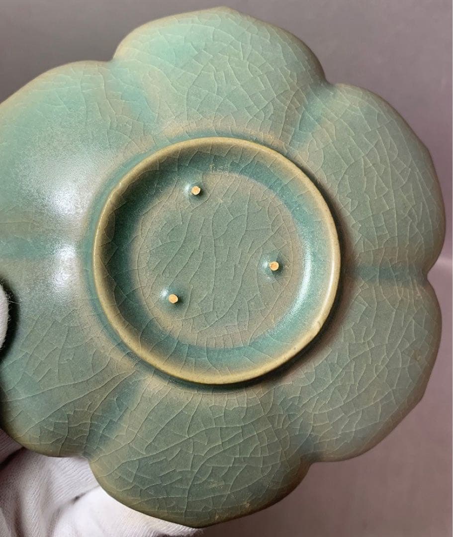 中国 六弁花形托付 龍手付花形碗 f2221203 - メルカリ