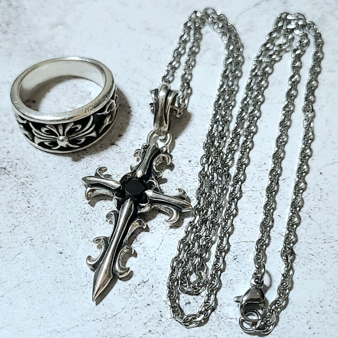 ジナブリング Debut Silver ペンダント リング チェーン セット オールシルバー925 ジナブリング Debut チェーン ペンダント セット